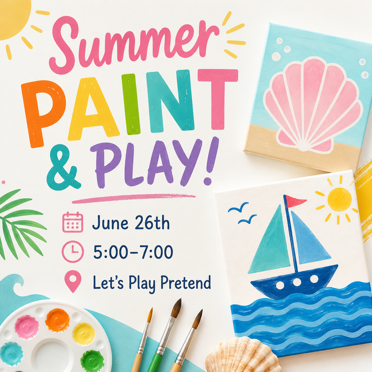 Summer Paint & Play