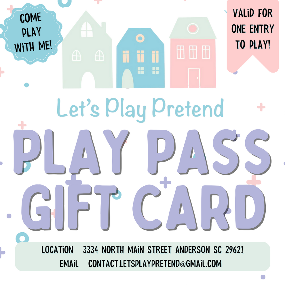 Let's Play Pretend Play Pass Gift Card